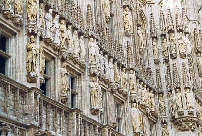 Grand Place Carvings