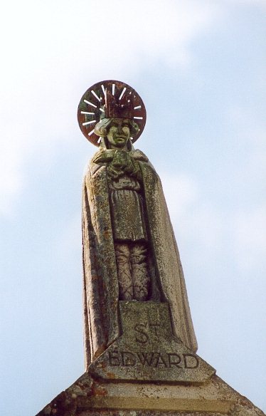 St Edward's Statue
