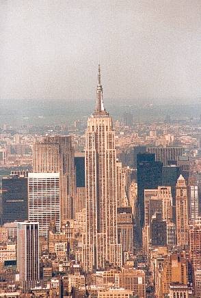 As seen from the World Trade Center