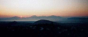 Sunset over Kalymnos