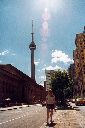 Lyn and the CN Tower